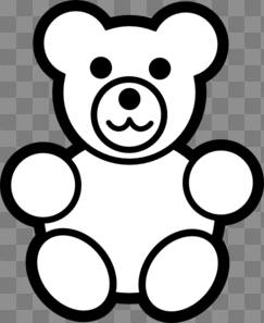 Teddy Bear Counters Clipart