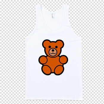 Teddy Bear Fine Jersey Tank Top Unisex by iTEE.com