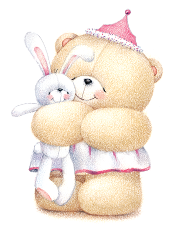 Teddy Bear - Forever Friends | Motiver | Illustrasjon