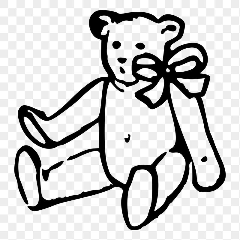 Teddy bear png sticker illustration, | Free PNG - rawpixel