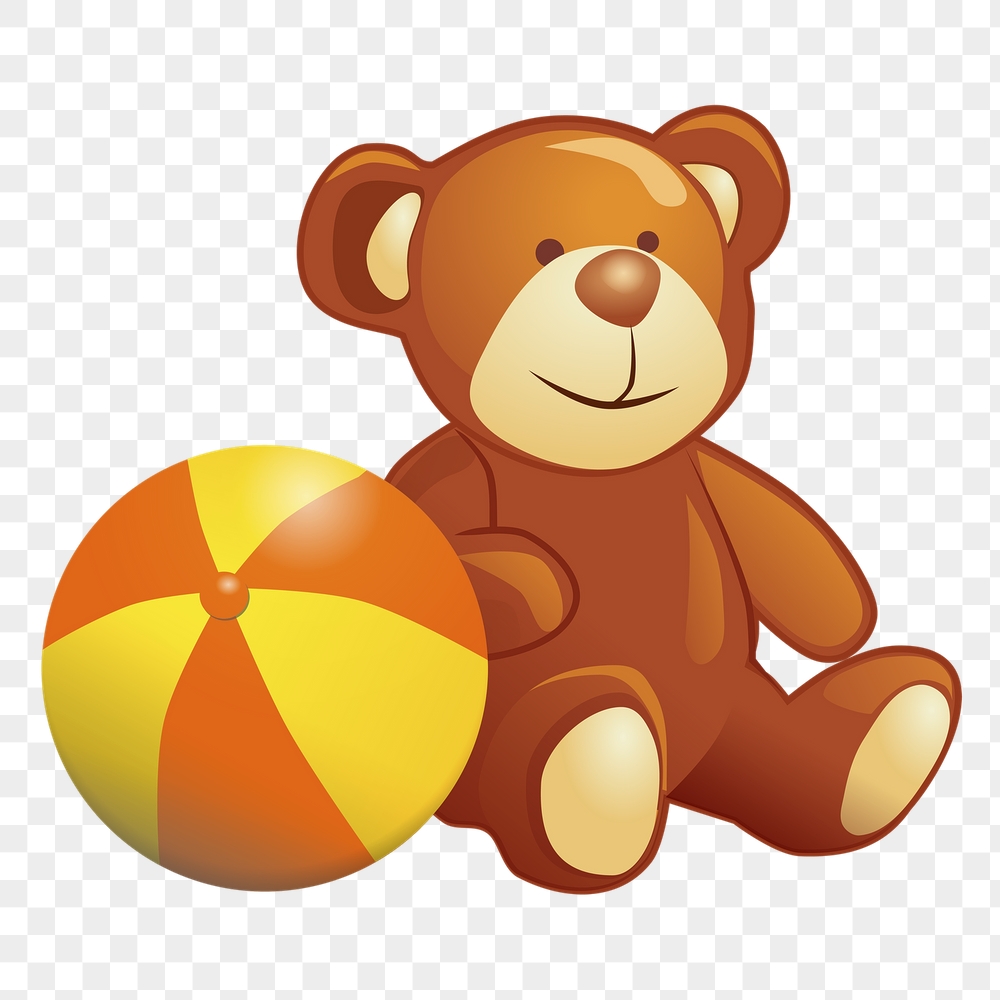Teddy bear png sticker, kid's | Free PNG - rawpixel