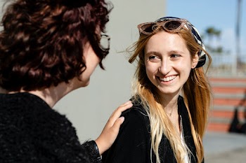Teen comforting friend, youth mental health… | Free stock photo | High Resolution image