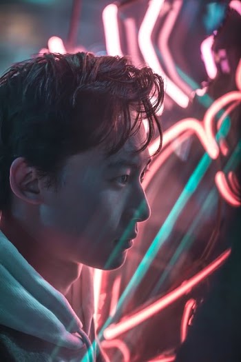 Teen In The City By Neon Lights