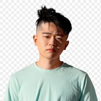 Teenage boy png, sad Asian teen cut out | Free stock illustration | High Resolution graphic