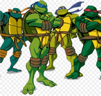 Teenage Mutant Ninja Turtles Leonardo Wedding invitation - turtle 