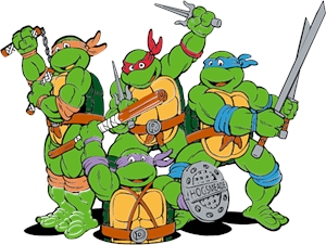 Teenage Mutant Ninja Turtles Logo Vector