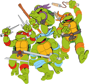 Teenage Mutant Ninja Turtles Logo Vector