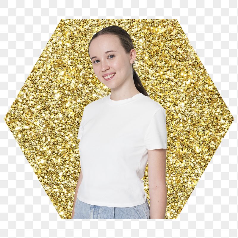 Teenage woman png badge sticker, | Free PNG - rawpixel