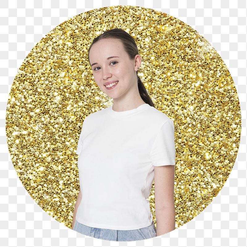 Teenage woman png badge sticker, | Free PNG - rawpixel