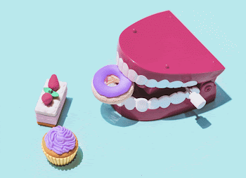 Teeth toy background, colorful aesthetic | Free Photo - rawpixel