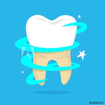 Teeth whitening concept
