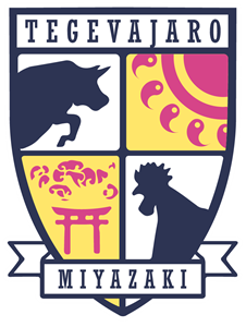 Tegevajaro Miyazaki Logo Vector