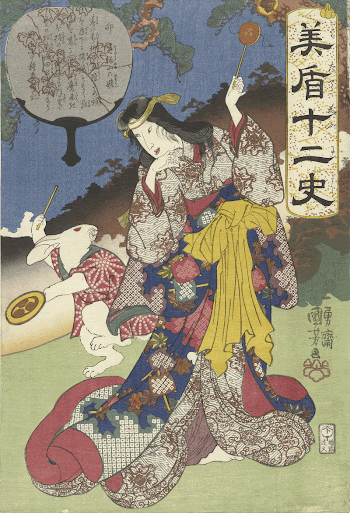 Teken van de haas, Utagawa | Free Photo - rawpixel
