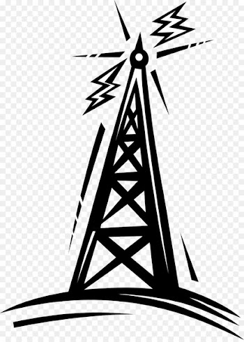 Telecommunications tower Radio Cartoon Clip art - Radio Antenna Cliparts 