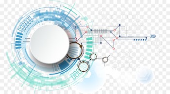 Telecommunications tower Technology - Vector gear tech fashion line 