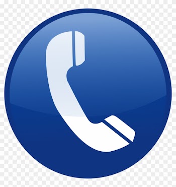 Telefono Clipart - Icono De Telefono Azul Png