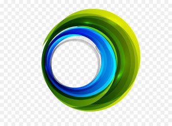 Telegram Drawing Facebook Art - Green circle 