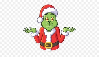 Telegram Grinch Sticker Christmas tree Clip art - christmas tree 