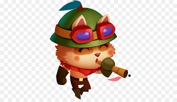 Telegram Sticker Clip art VK Chicken - teemo pictogram 
