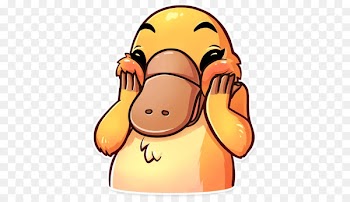 Telegram Sticker Platypus Blog Snout - others 
