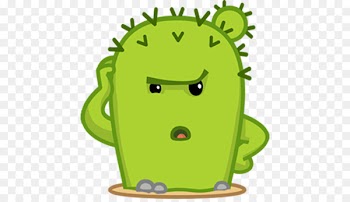 Telegram Sticker VK Clip art Cactus -  