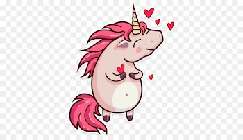 Telegram Sticker Wall decal Unicorn - others 