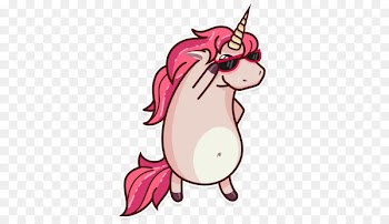 Telegram Unicorn Sticker Messaging apps Advertising - unicorn 