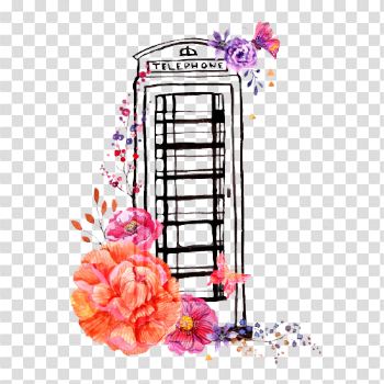 Telephone Booth PNG Download Image