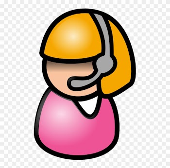 Telephone Call Switchboard Operator Cartoon Microphone - Clip Art People