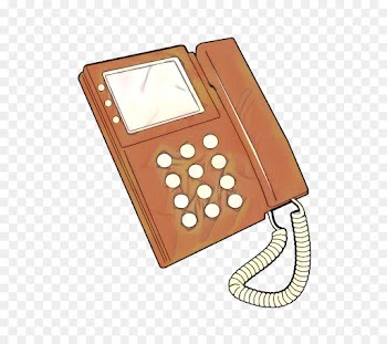 Telephone, Corded Phone PNG