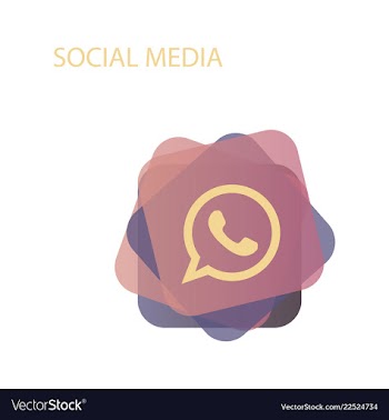 Telephone icon whatsapp logo symbol phone vector image