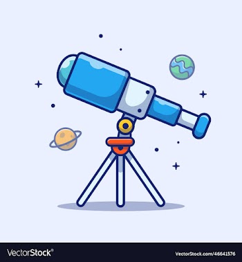 telescope cartoon
