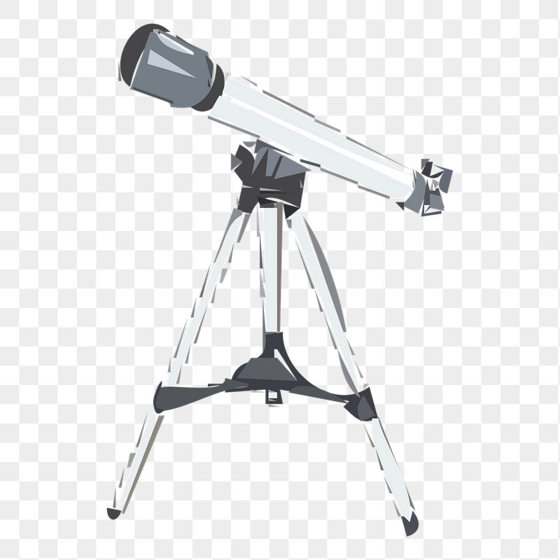 Telescope png sticker, object illustration | Free PNG - rawpixel