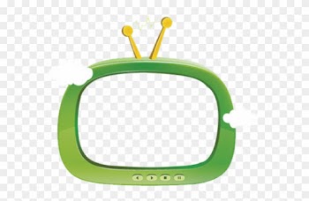 Television Clipart Tv Frame - Cartoon Tv Frame Png