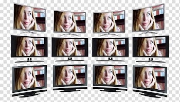 Television Display device, Color surface TV transparent background PNG clipart