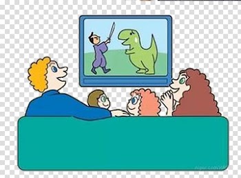 Television show Animation Child Film, Cartoon family watch animation transparent background PNG clipart