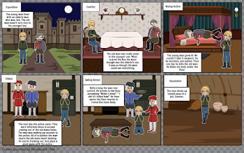 Tell Tale Heart Storyboard by hannah1958