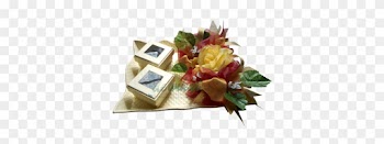 Tempat Cincin Nampan Gelombang - Garden Roses