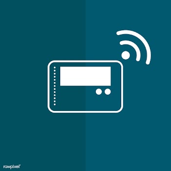 Temperature control in a smart home icon vect.. | Free stock vector - 534919