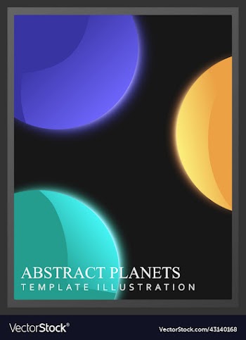 template abstract planets