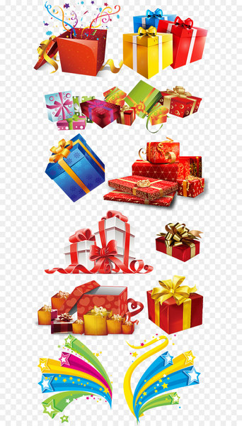 Template Clip art - Colored colorful gift box gift collection 