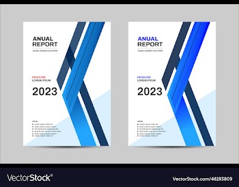 template design for brochure annualreport