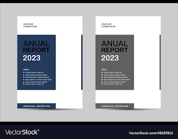 template design for brochure annualreport