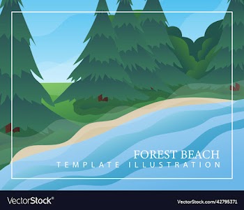 template forest beach