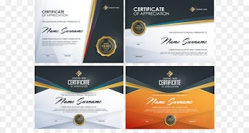 Template Graphic design - Vector beautifully certificate template 