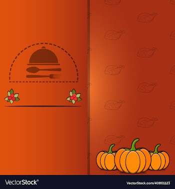 template greeting card dinner menu