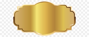 Template Label Clip art - Gold Label Template Clipart PNG Image 