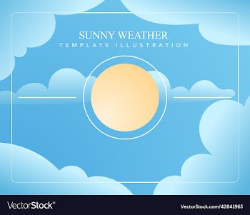 template sunny weather