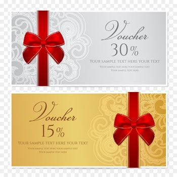 Template Voucher Gift card Stock photography Coupon - Festive gift card design 