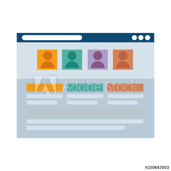 template webpage icon